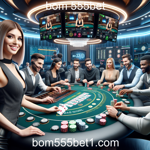 A Experiência Imersiva dos Jogos Live Dealer no 555bet